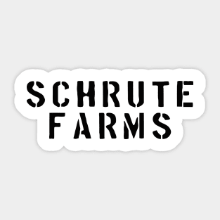 Schrute Farms Sticker